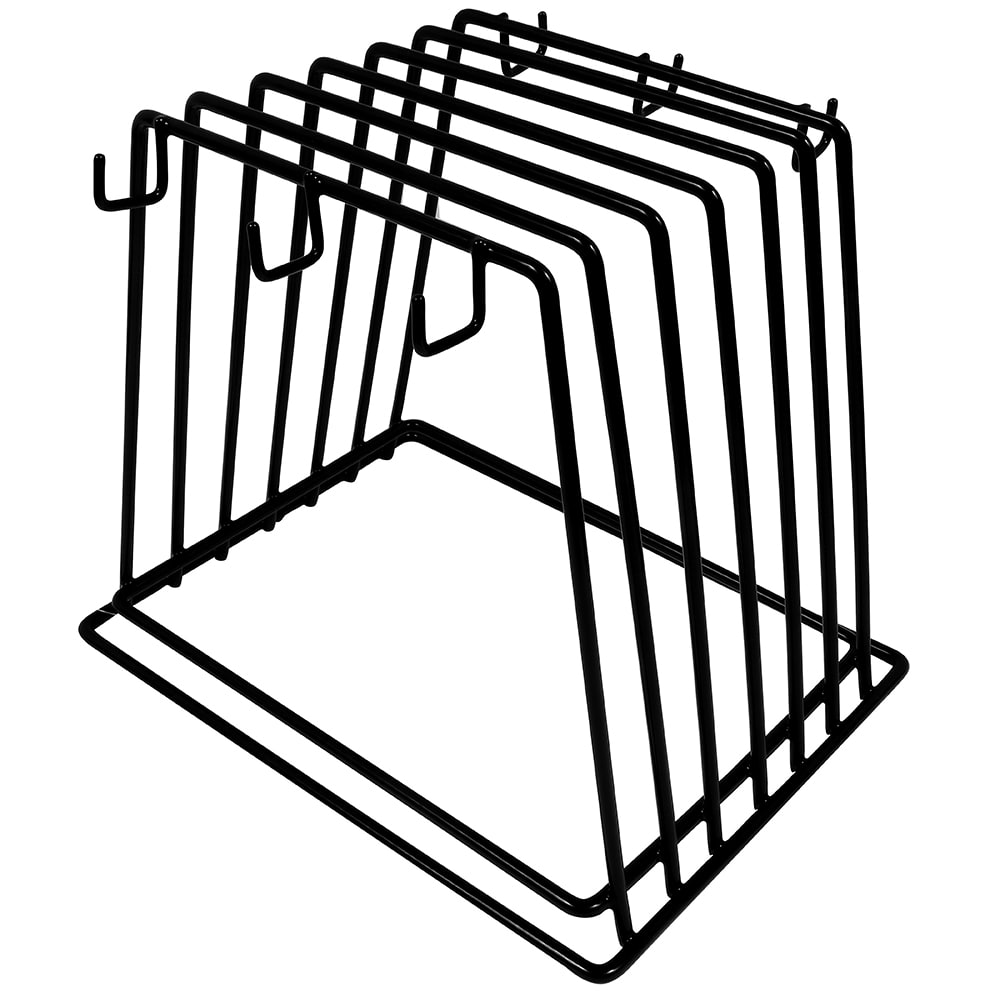 080-CB6K 6 Slot Cutting Board Rack, Vinyl Coated