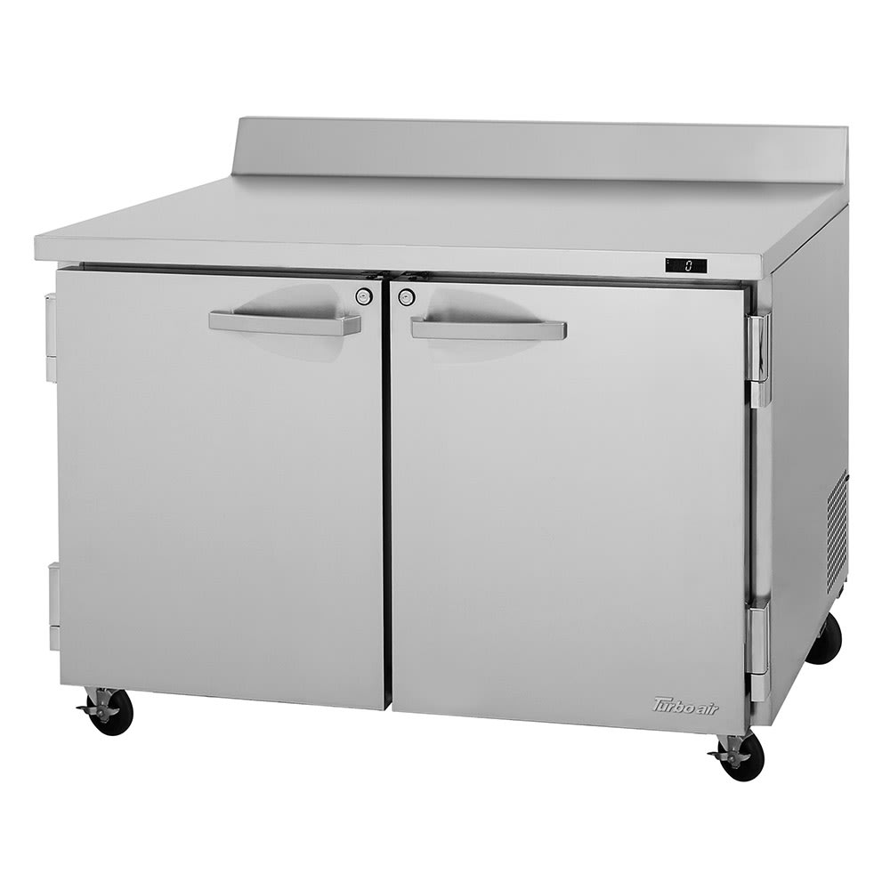 083-PWF48N 48 1/4"W Worktop Freezer w/ (2) Sections & (2) Doors, 115v