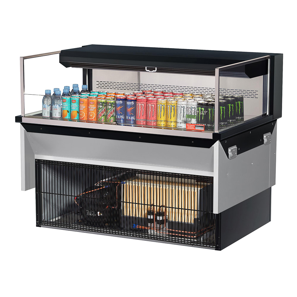 083-TOM48LUFB1SIN 47 7/8" Drop In Open Air Cooler w/ (1) Level, 115v