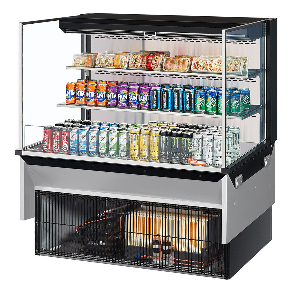 083-TOM48LUFB3SIN 47 7/8" Drop In Open Air Cooler w/ (3) Levels, 115v
