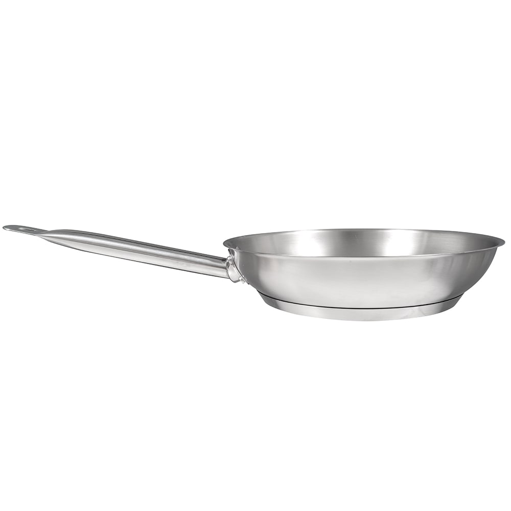 Winco SSFP-14NS Premium Fry Pan 14-1/4 Dia. X 2-1/2 Deep Round