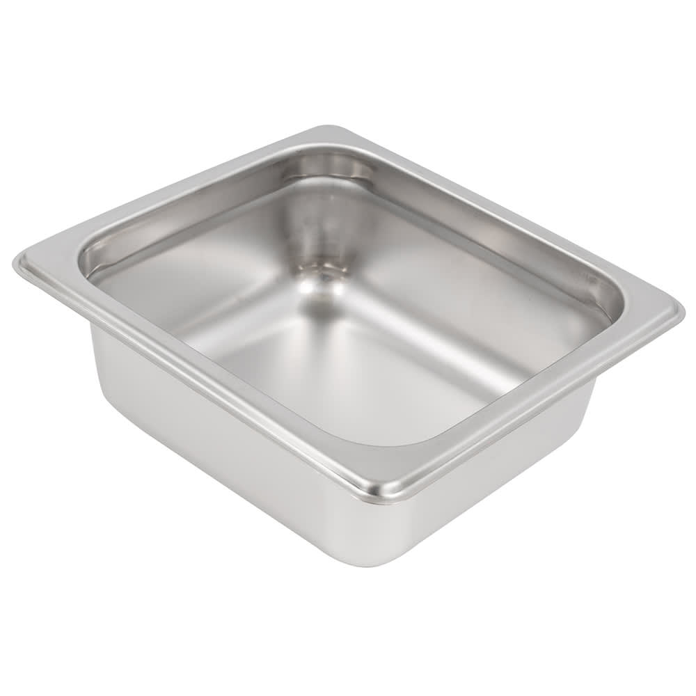 158-88162 Sixth Size Steam Pan, Stainless