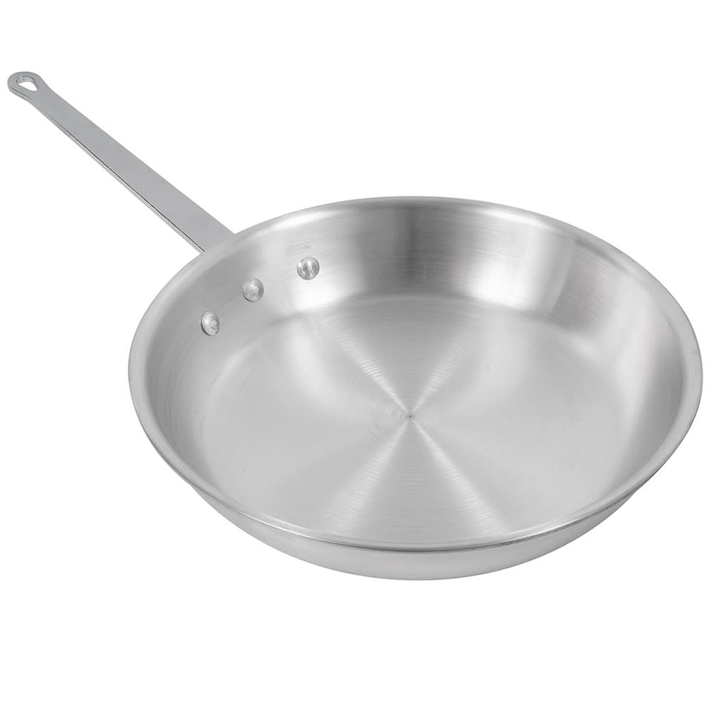 370-AFP12 12" Aluminum Frying Pan w/ Solid Metal Handle