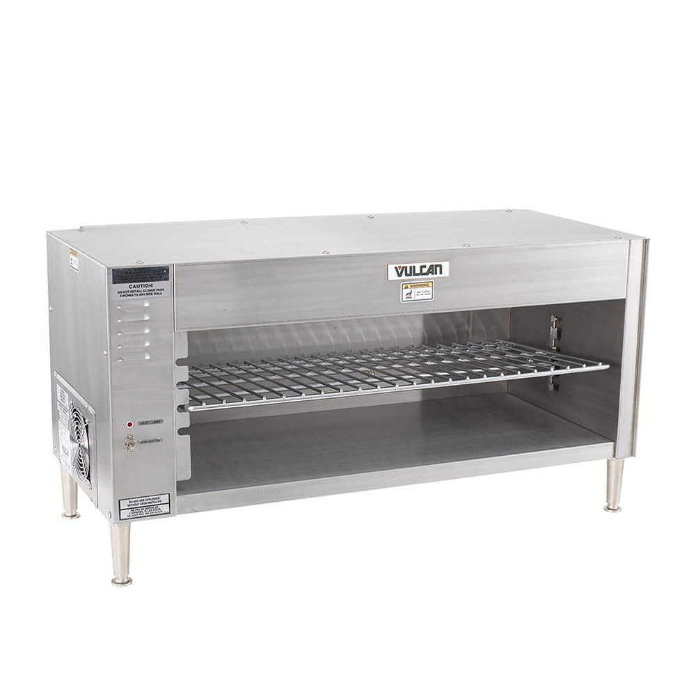 207-10482081 50" Electric Cheese Melter w/ Quartz Element - Stainless, 208v/1ph