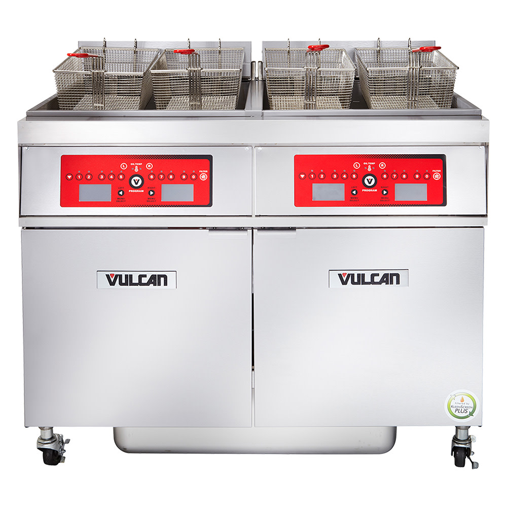 207-4ER50CF Electric Fryer - (4) 50 lb Vats, Floor Model, 208v/3ph