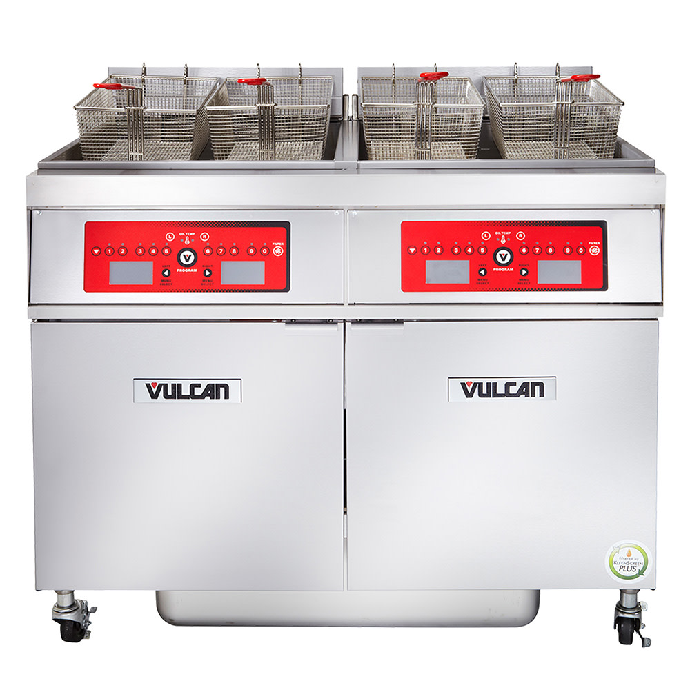 207-4ER50DF Electric Fryer - (4) 50 lb Vats, Floor Model, 208v/3ph