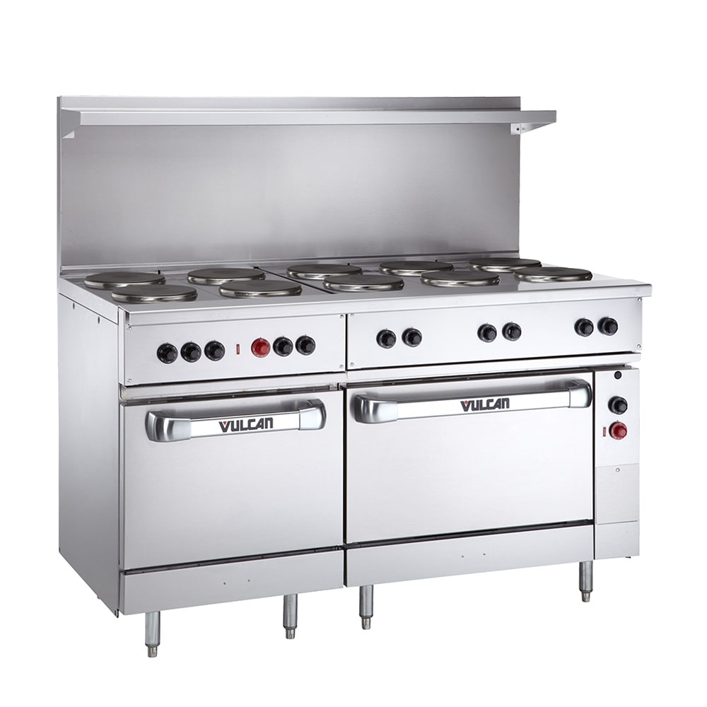 207-EV60SS5HT4803 60" EV Series Electric Range w/ (5) Hot Tops, 480v/1ph/3ph