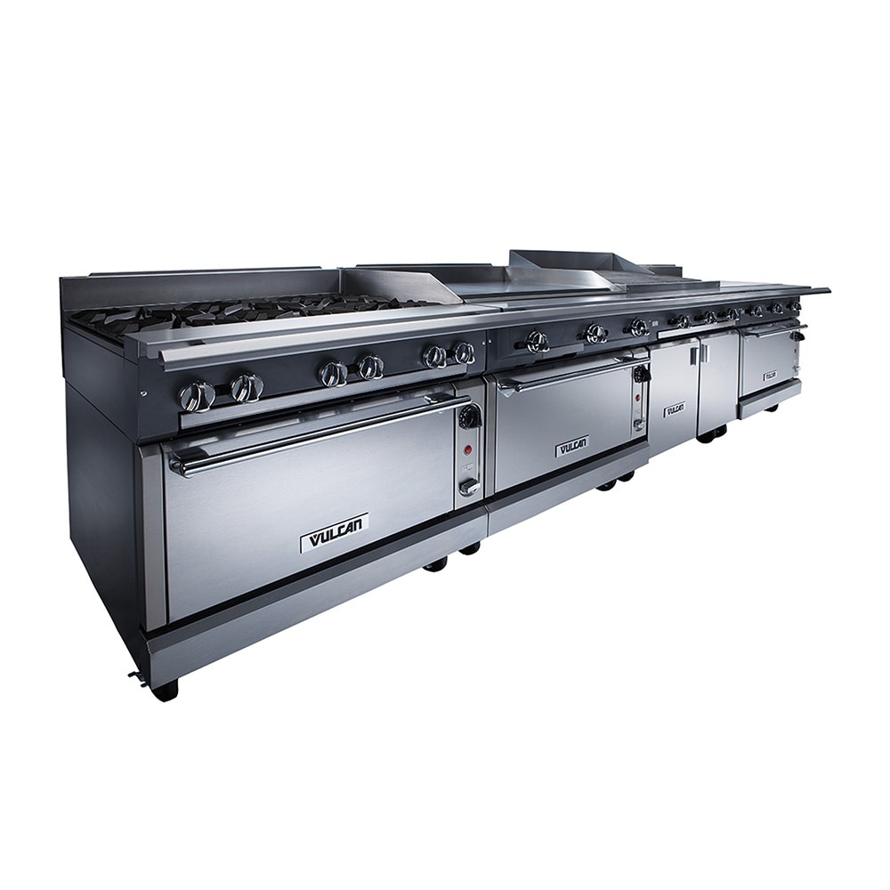 207-V1FT18BNG 18" Gas Range w/ French Top & Storage Base, Natural Gas