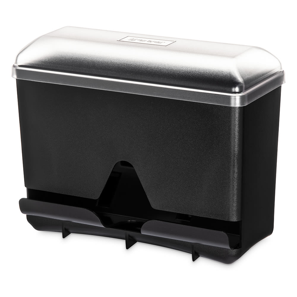 094-ST250 Single Sided Straw Dispenser - 250 Capacity, Black