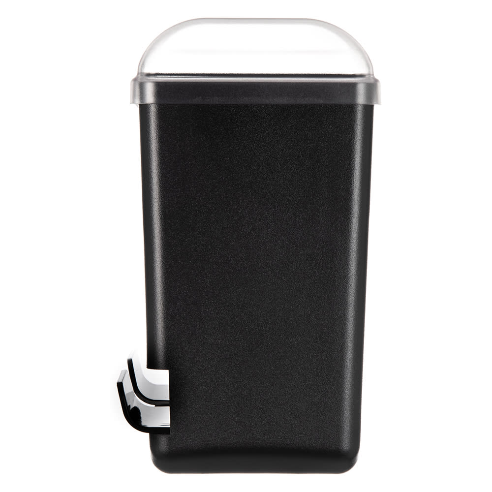 San Jamar ST500 Double-Sided Bulk Straw Dispenser - Black