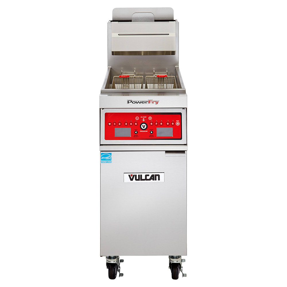 207-1VK85DNG Gas Fryer - (1) 90 lb Vat, Floor Model, Natural Gas