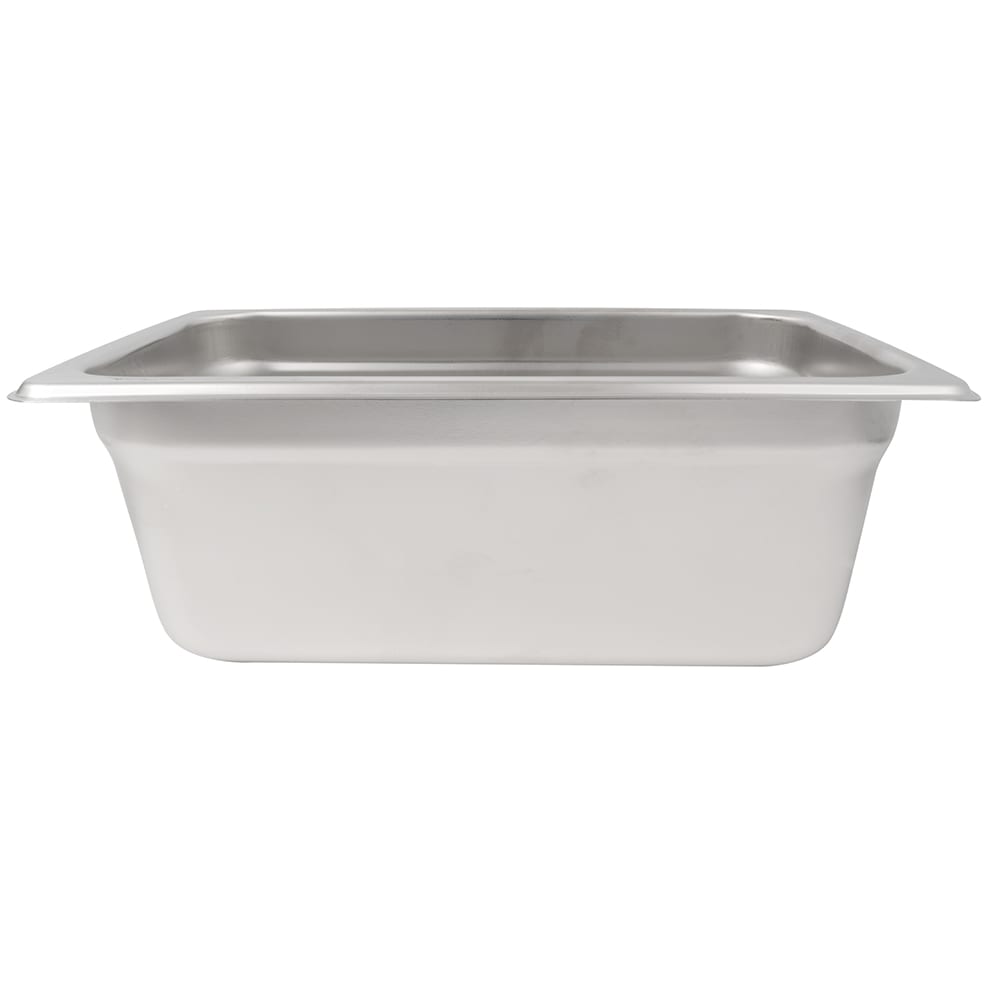 Winco SPJL-404 Quarter Size Steam Pan, Stainless