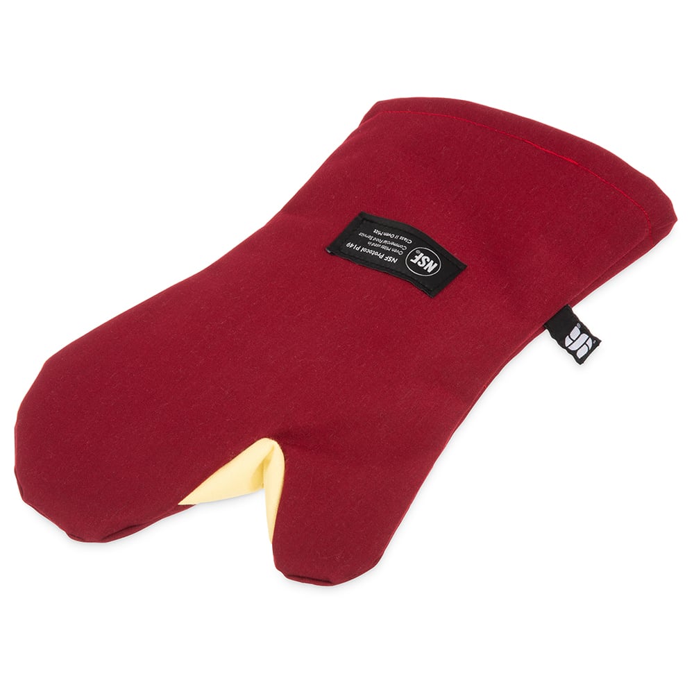 094-KT0215 15" Conventional Oven Mitt - Nomex®/Kevlar®, Red