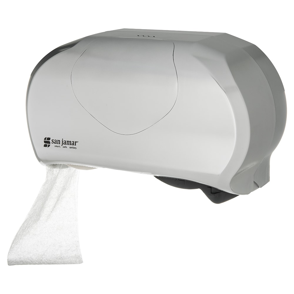 094-R3670SS Wall-Mount Toilet Paper Dispenser w/ (2) Roll Capacity - Plastic, Stainless