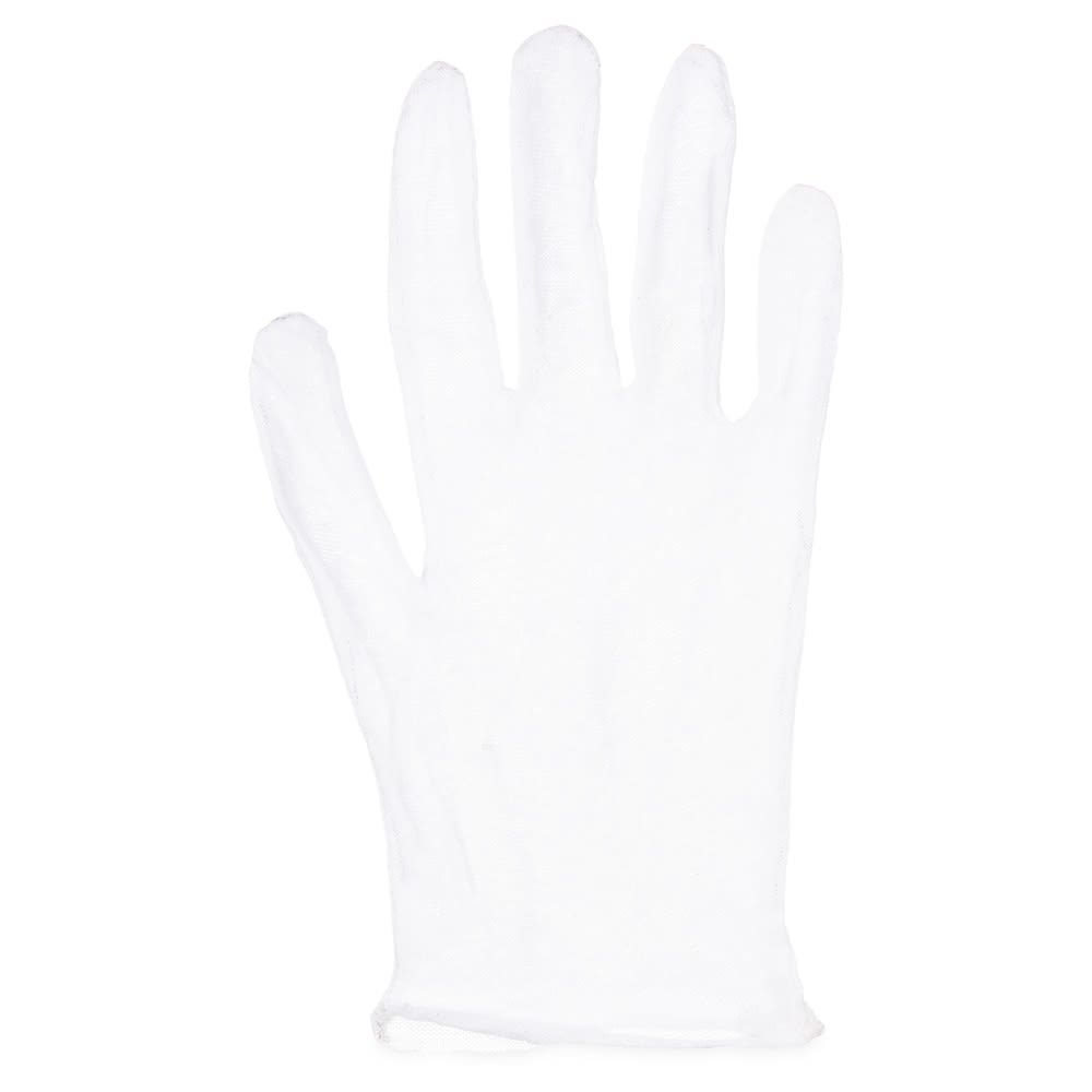 094-IG100 Waiter's Glove, Cotton, One Size, White