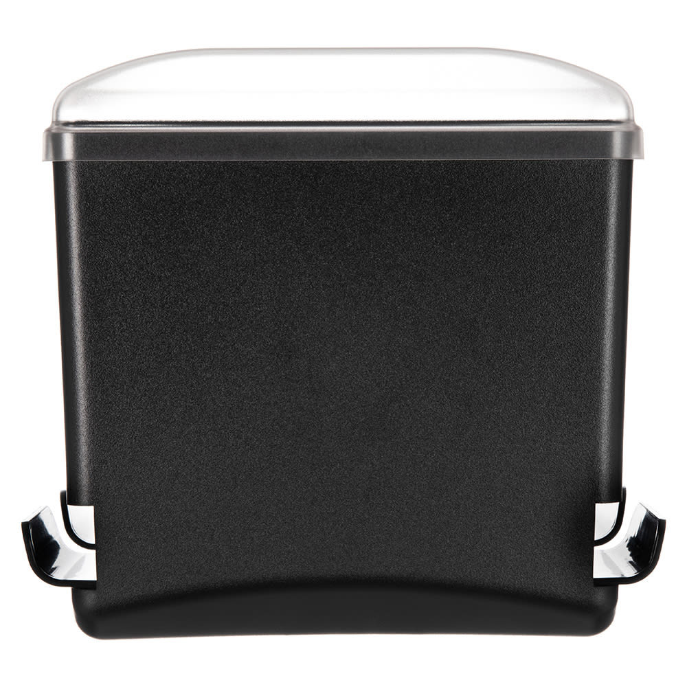 San Jamar ST500 Double-Sided Bulk Straw Dispenser - Black