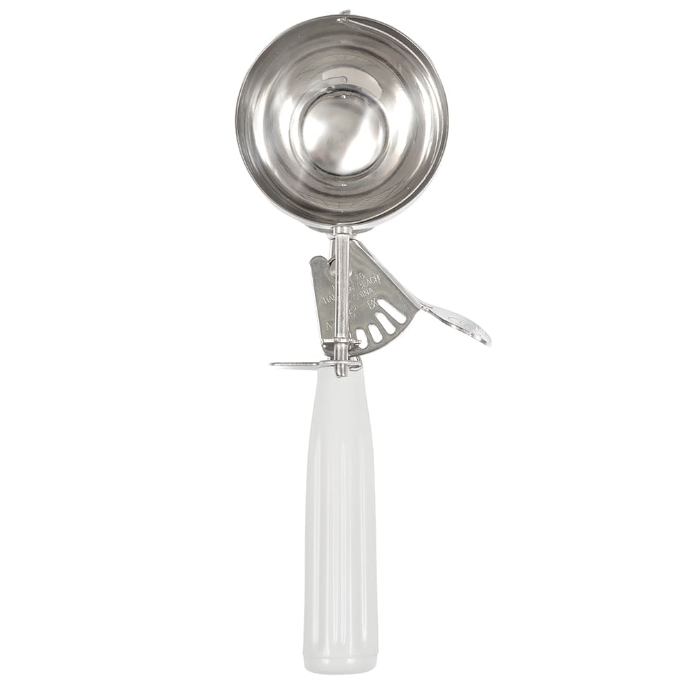 041-7806 White #6 Disher - 4.6 oz