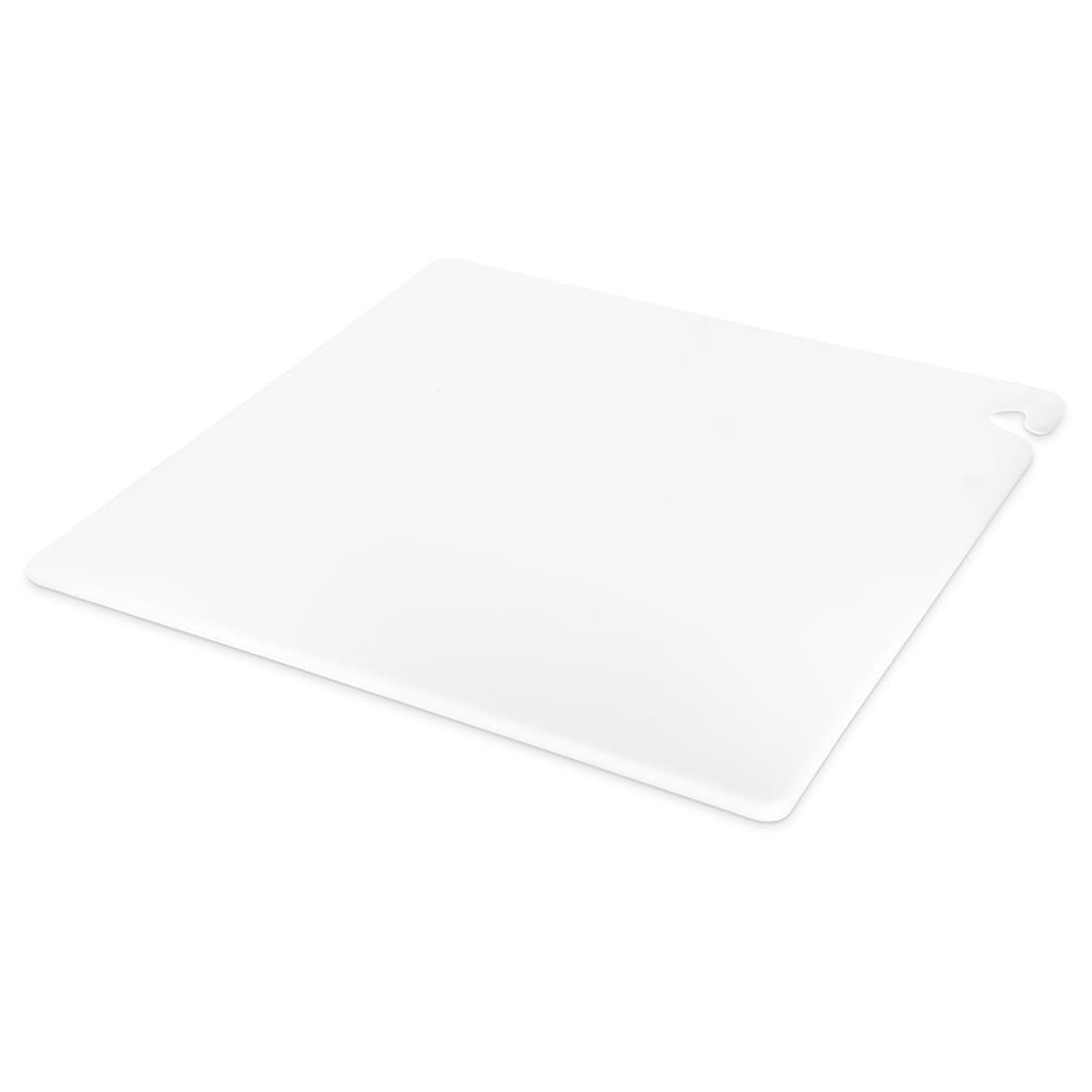 094-CB242412WH Cut-N-Carry Cutting Board, 24" X 24" X 1/2 in, NSF, White