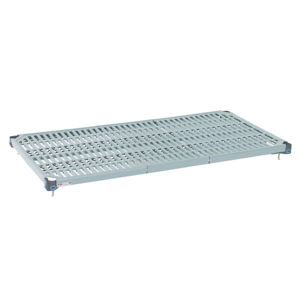 001-MQ2472G MetroMax Q™ Polymer Louvered Shelf - 72"W x 24"D