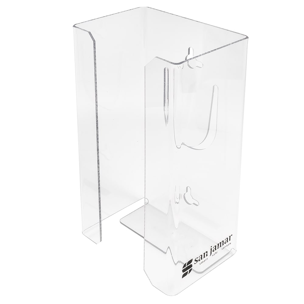 094-G0803 4" Disposable Glove Dispenser, Clear