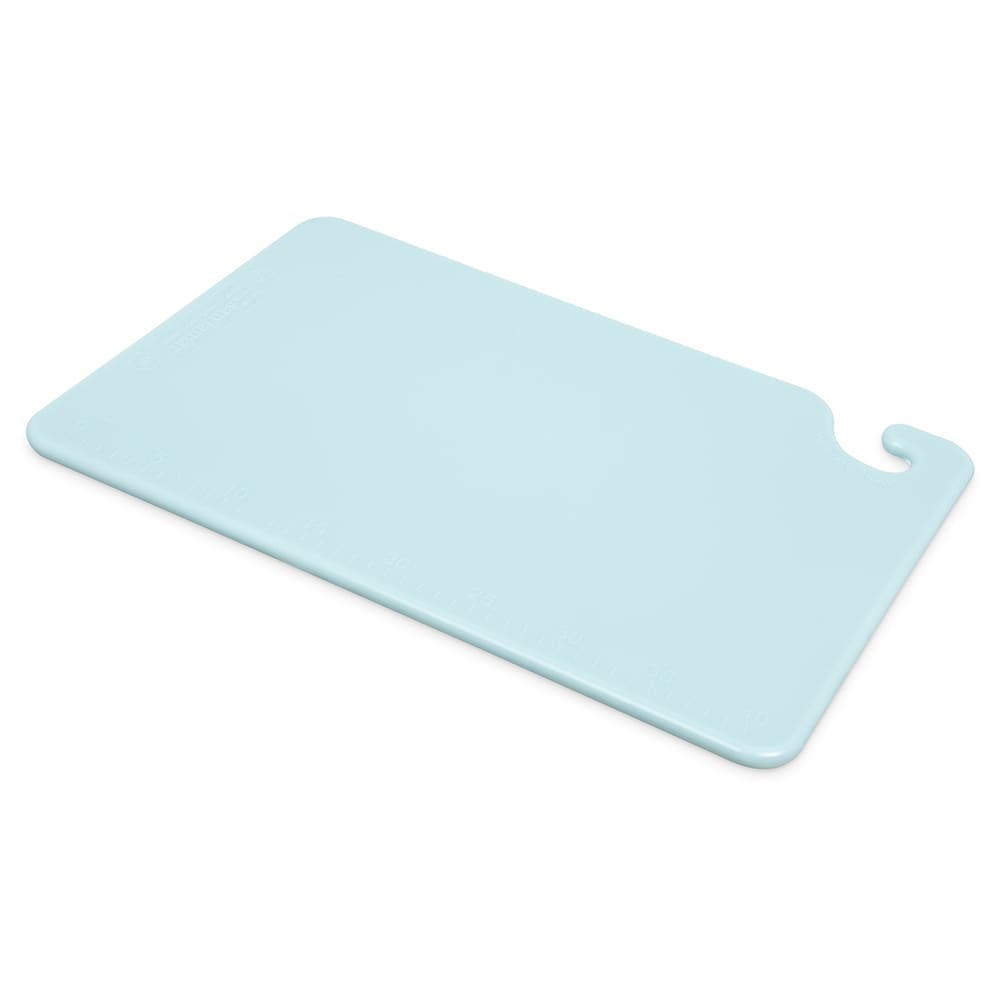 094-CB121812BL Cut-N-Carry Cutting Board, 12 x 18 x 1/2 in, NSF, Blue