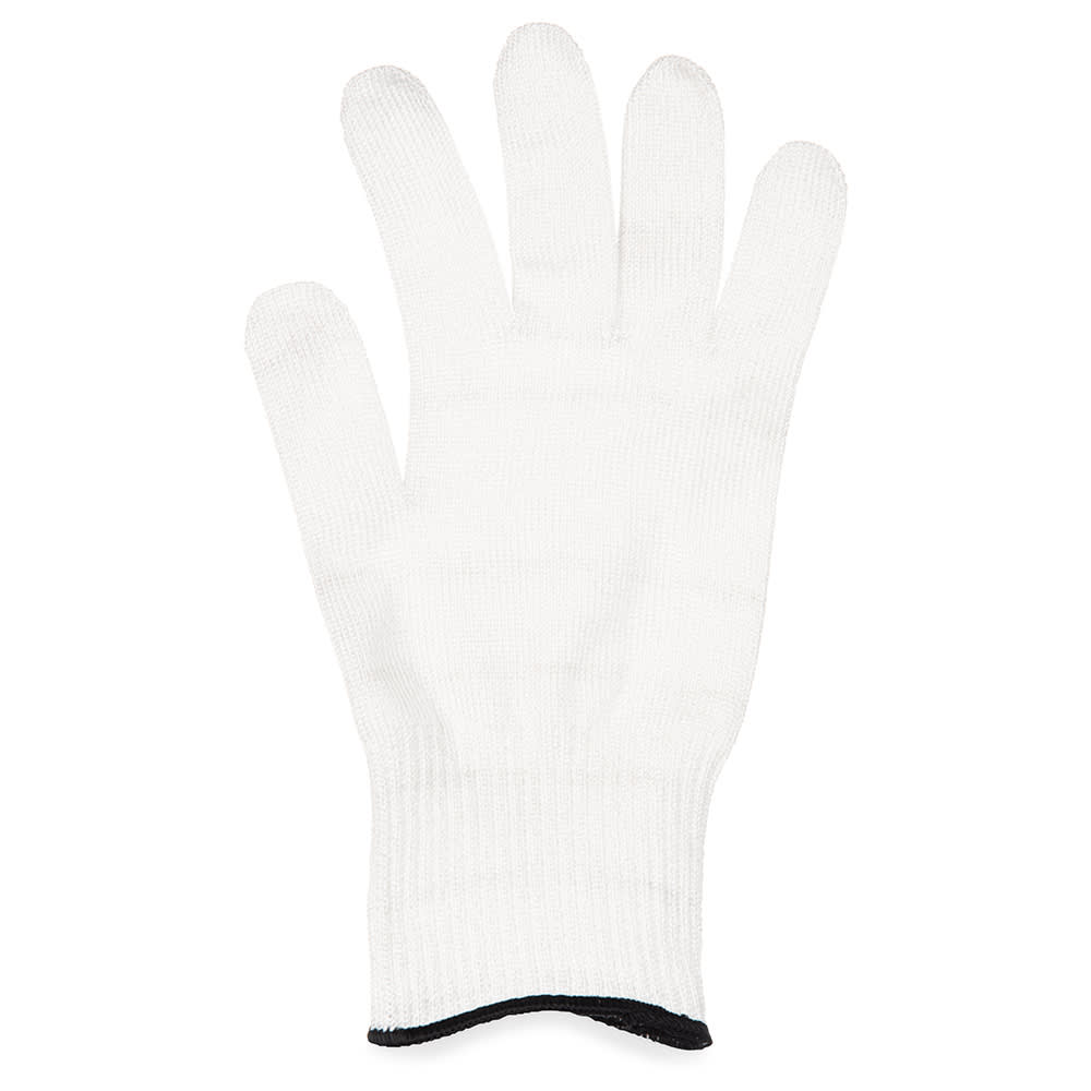 094-DFG1000XL Extra Large Cut Resistant Glove - Synthetic Fiber, White w/ Black Wrist Band