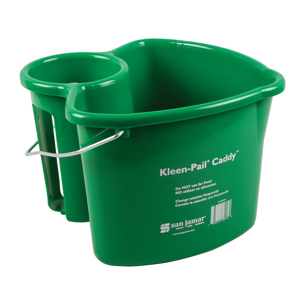 094-KP550GN Kleen Pail Caddy, 8 Qt, Green