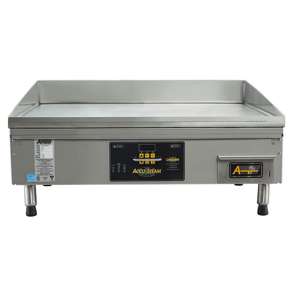 087-EGF2083B2450T1 24" Accu-Steam™ Electric Griddle w/ Thermostatic Controls - 208v/3ph