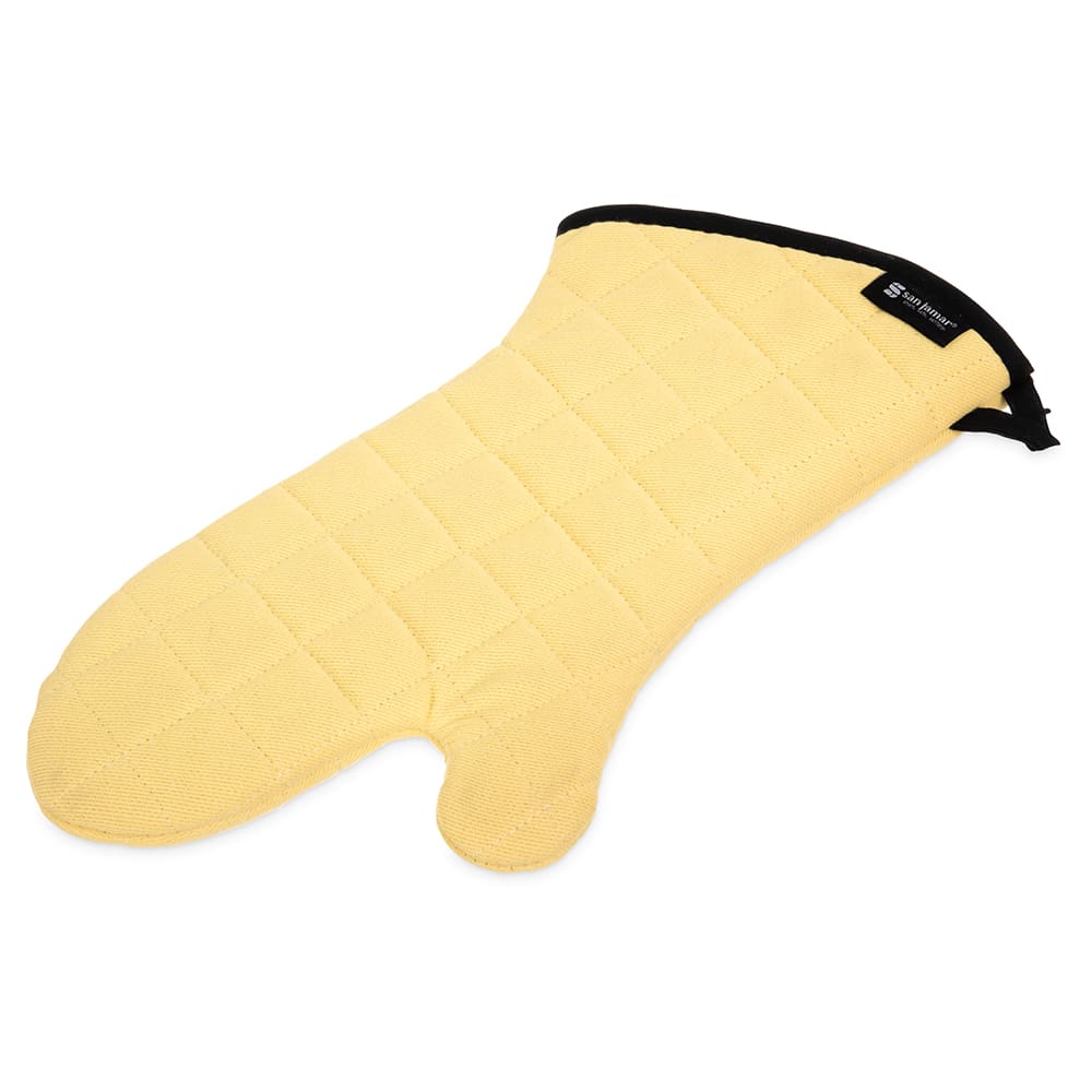 094-KM15 15" Oven Mitt - Flame Retardant, Gold