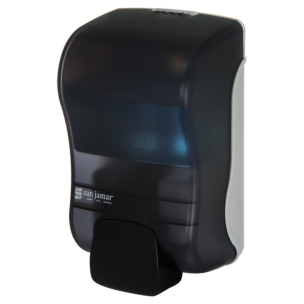 094-SF900TBK 900 mL Wall-Mount Foam Soap Dispenser - Manual, Black Pearl