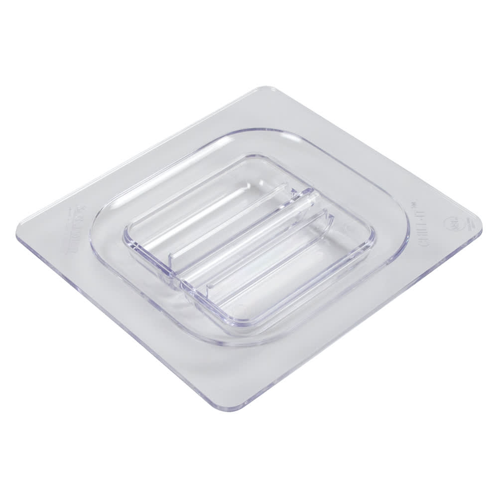 094-CI7111L Chill-It Food Pan Lid - 1/6 Size, Clear