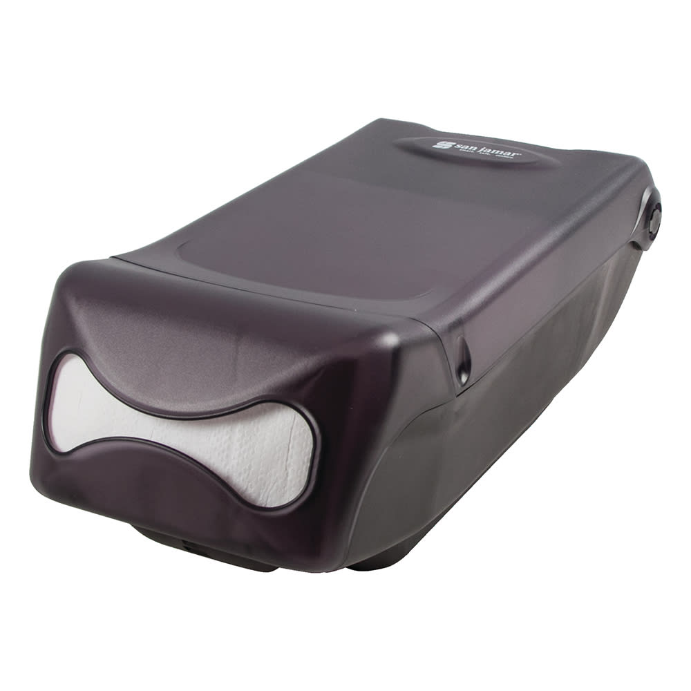 094-H5005TBK Countertop 450 Fullfold Napkin Dispenser, Black Pearl