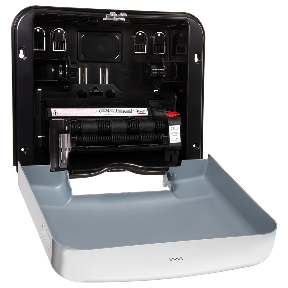 San Jamar T8406SSADA Recessed Touchless Roll Paper Towel Dispenser