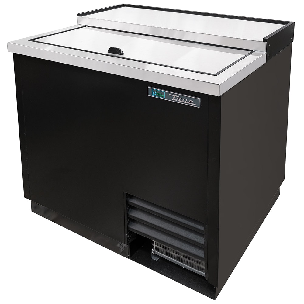 598-T36GC 1 Section Glass Chiller w/ 180 Mug Capacity, Black, 115v