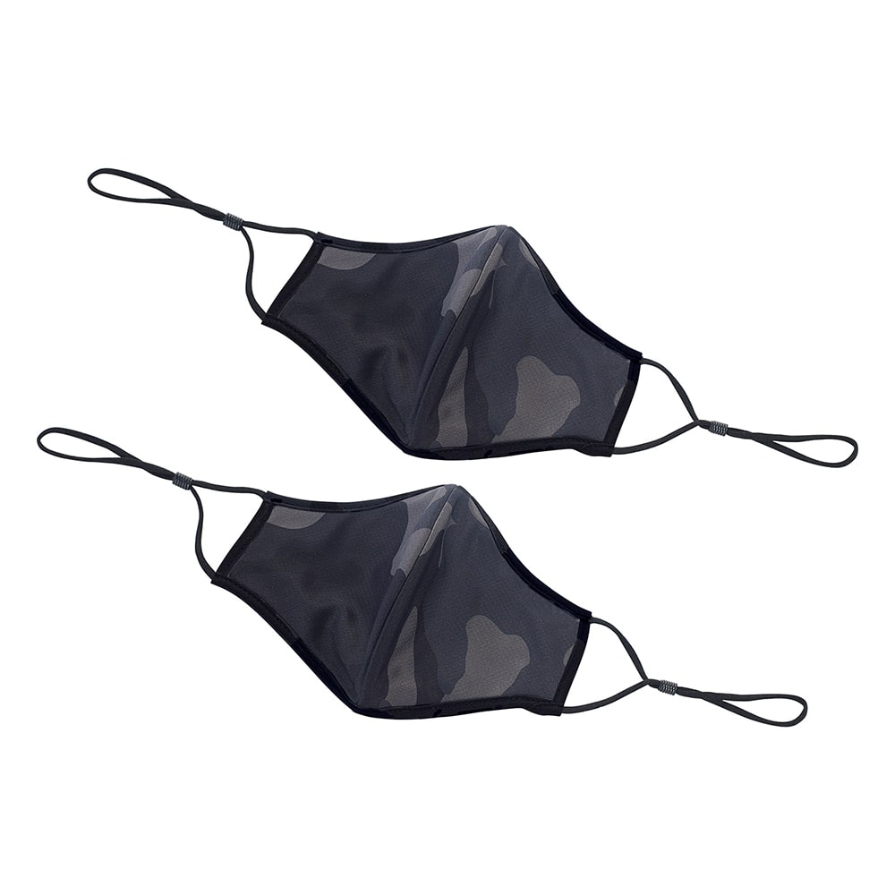080-MSK3LXL L/XL Reusable Face Masks w/ Adjustable Clip - 7 1/4" x 5 1/2", Cotton/Poly,...