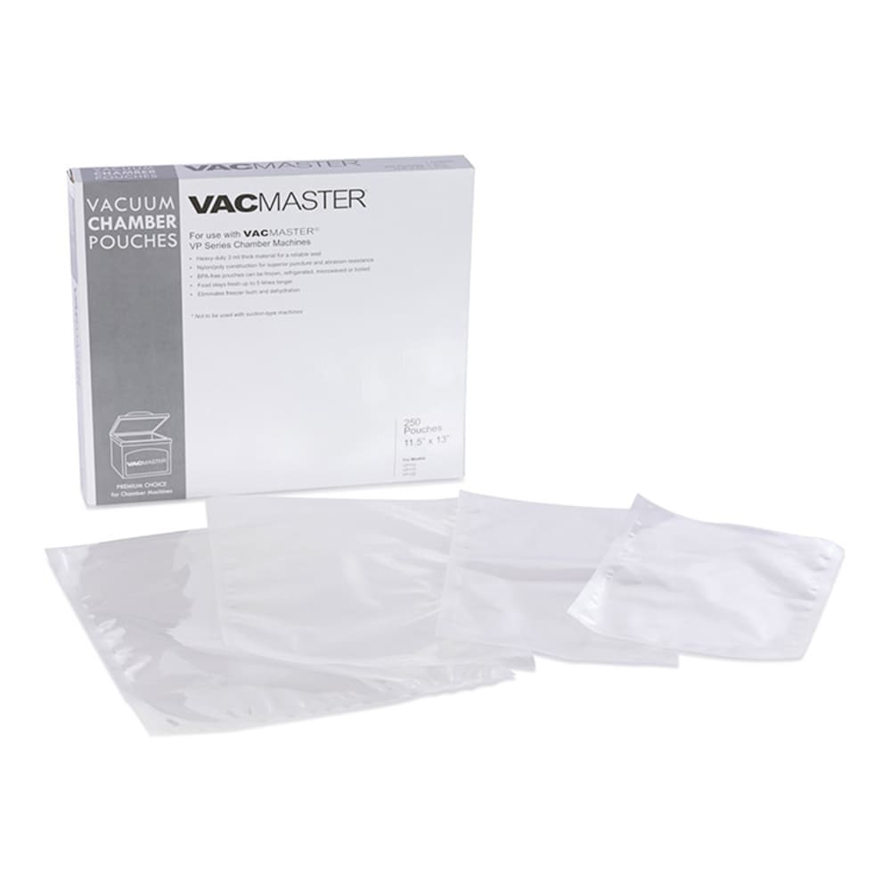 VacMaster 30723 3 mil Vacuum Chamber Seal Bags - 8" x 12"