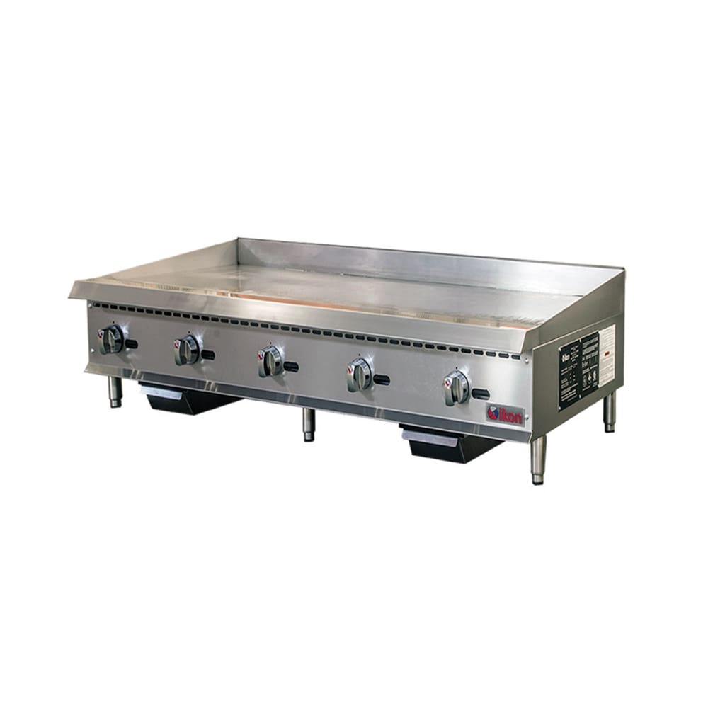IKON IMG-60 60" Gas Griddle w/ Manual Controls - 3/4" Steel Plate, Natural Gas