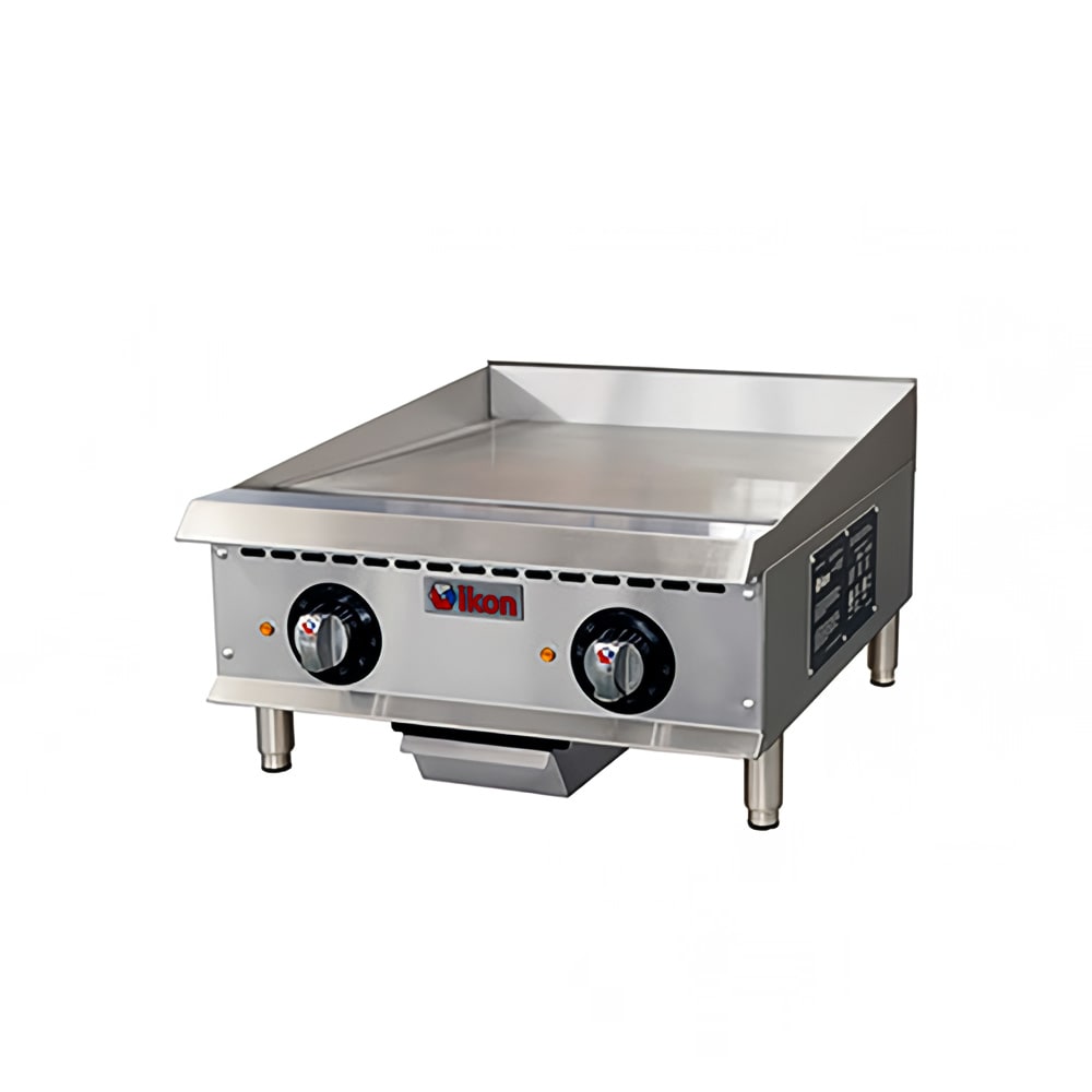 IKON ITG-24E 24" Electric Griddle w/ Thermostatic Controls - 1" Steel Plate, 208v/1ph