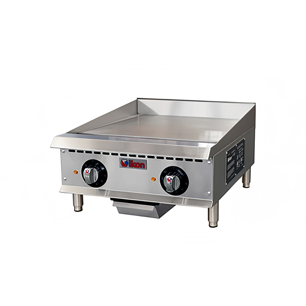 IKON ITG-24E 24" Electric Griddle w/ Thermostatic Controls - 1" Steel Plate, 240v/1ph