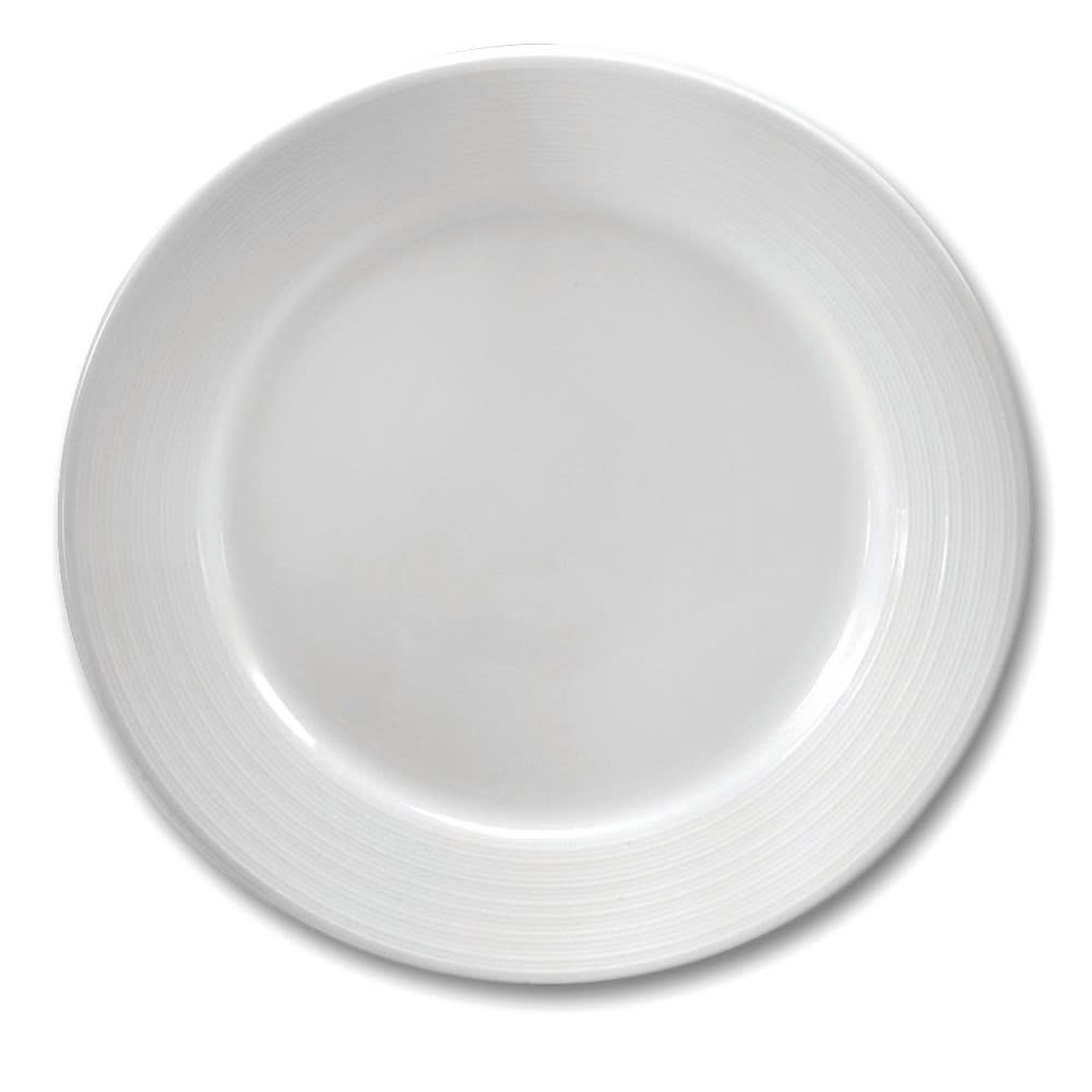 324-R4570000149 10 1/4" Round Botticelli Plate - Porcelain, Bright White
