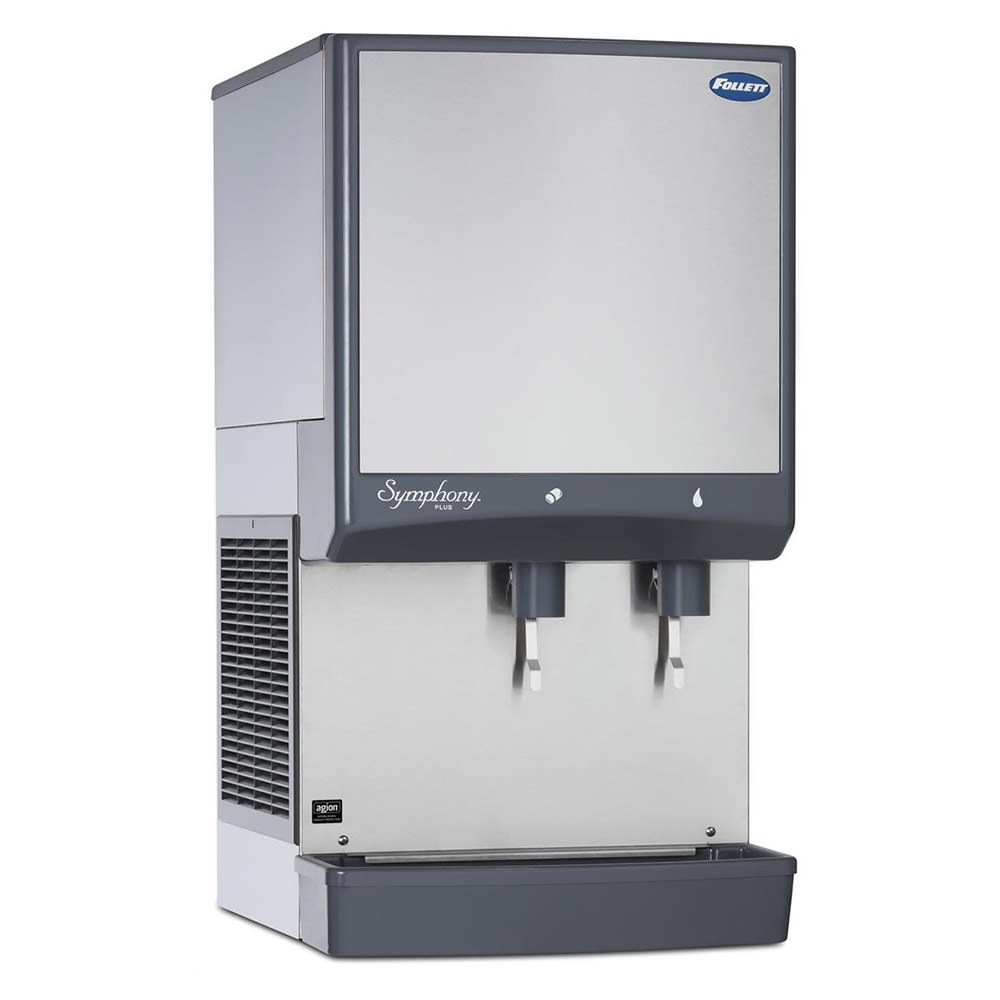 608-25CI425WL 380 lb Countertop Water & Nugget Ice Dispenser - 25 lb Storage, Cup Fill, 115v