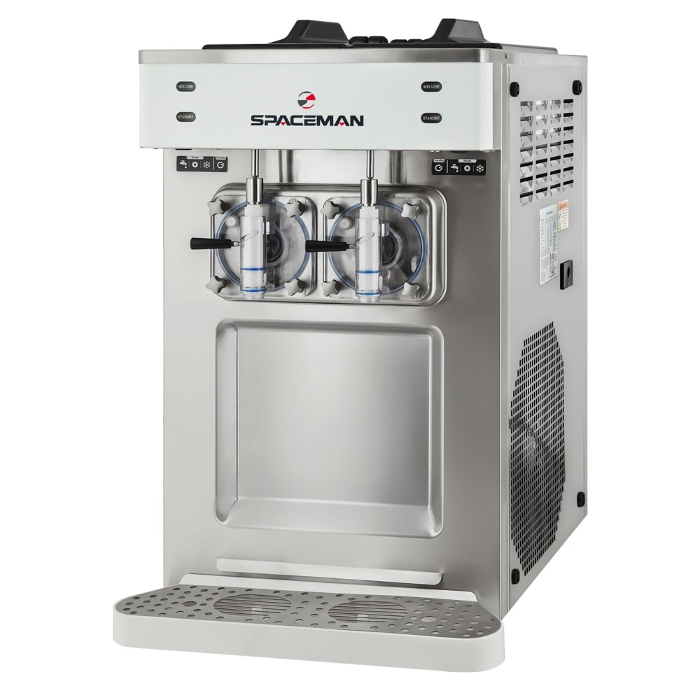 Spaceman 6695-C Frozen Drink Machine w/ (2) 12 7/10 qt Bowls - 21"W, 208-230v/1ph