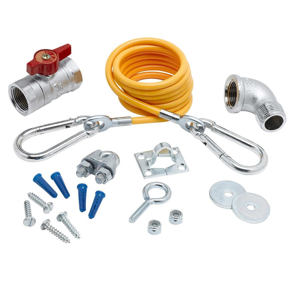 064-AGKE Restraining Cable Kit w/ Mounting Hardware - 1" NPT