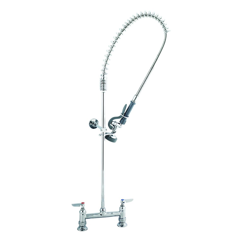 064-B0123B Deck Mount Pre Rinse Unit w/ 44" Hose & Lever Handles