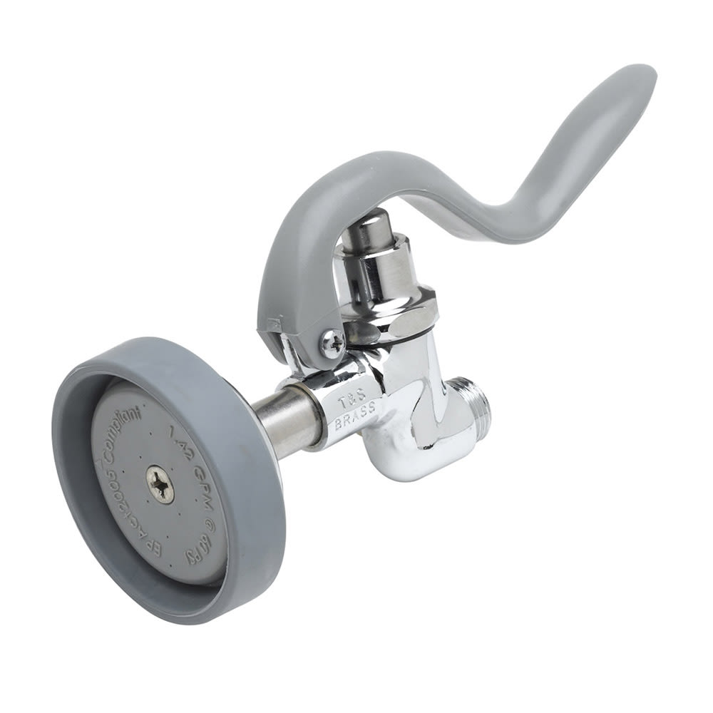 064-B0107LR 1.15 GPM Self-closing Spray Valve Assembly w/ Rubber Bumper