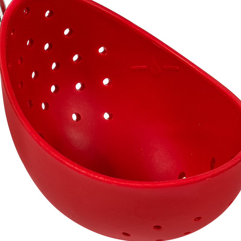 Cuisipro Egg Silicone Poacher Set of 2, Red