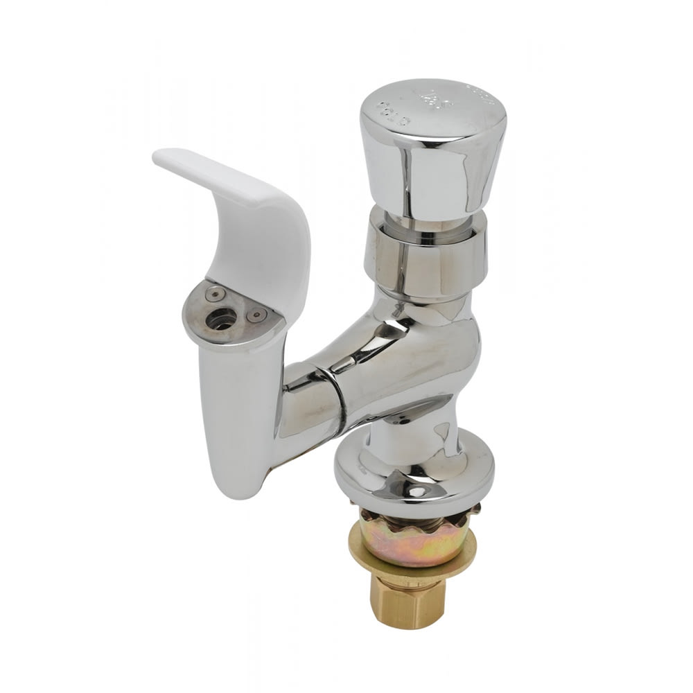064-B236001 Deck Mount Drinking Faucet w/ Flexible Mouth Guard & Push Button Handle