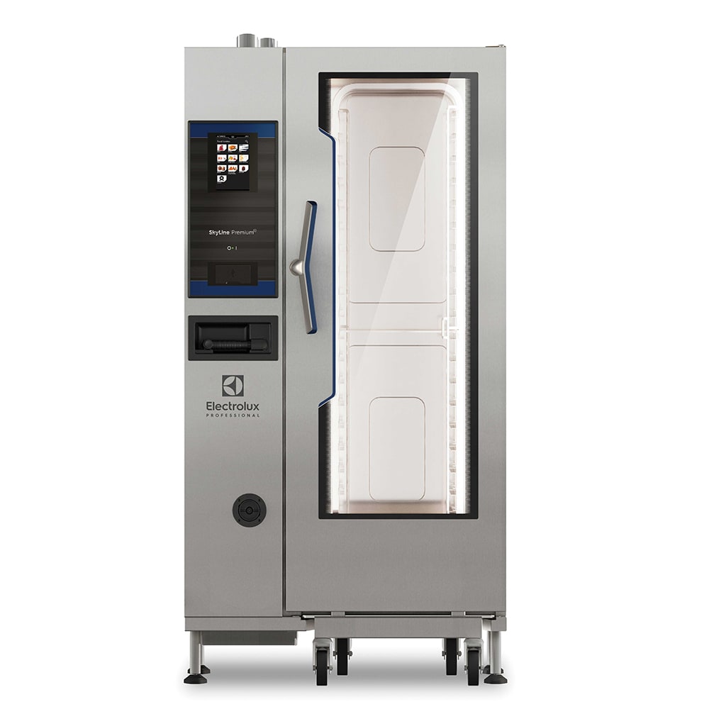 136-219754 Full Size Combi Oven, Boiler Based, 208v/3ph