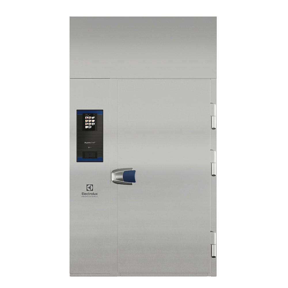 136-727759 55 1/8" Floor Model Roll Thru Blast Chiller - (20) Pan Capacity, 208v/3ph
