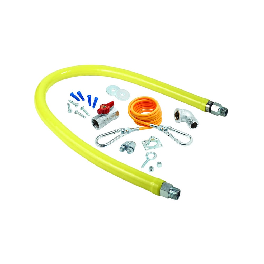 064-HG2C60K 60" Gas Connector Kit - 1/2" Male/Male Threads